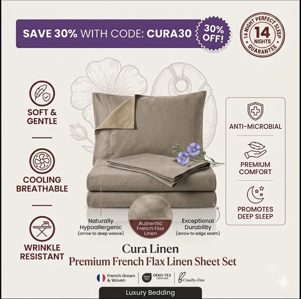 CuraWeave™ - Premium Woven Linen Sheets